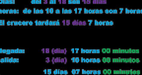 cuantas horas hay de
